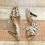 Steve Madden Real Fur Printed Cow Hair Heels- Size 8.5 (see notes)