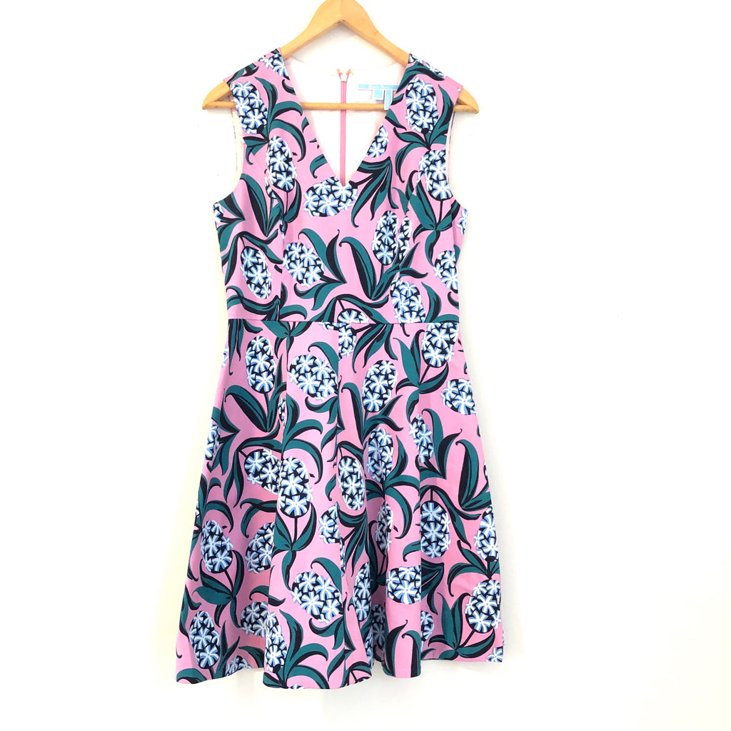Draper James Hyacinth Pink Floral Love Circle Dress- Size 6 – The Saved  Collection