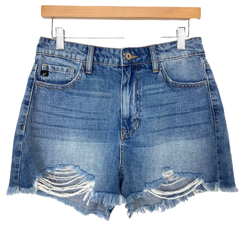 KanCan Distressed Jean Shorts- Size M (see notes)