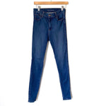 Mott & Bow High Rise "Jane" Dark Wash Skinny Jeans- Size 27 (Inseam 29”)
