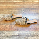 Michelle McDowell Animal Print Mule Slides- Size 9 (Great Condition)