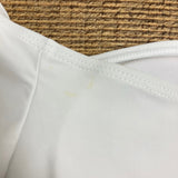 Hazel & Olive White/Hot Pink One Piece- Size M (see notes)