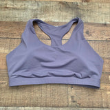 Fabletics Purple Padded Racerback Sports Bra- Size ~1X (See Notes)