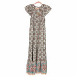 Blu Pepper Printed Maxi Dress NWT- Size S