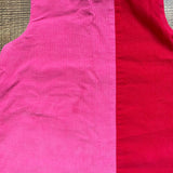 The Beaufort Bonnet Company Red/Pink Corduroy Jumper Dress- Size 3T (see notes)