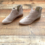 Dolce Vita Tan Suede Like Booties- Size 9