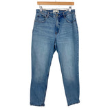 Abercrombie & Fitch The Skinny High Rise Raw Hem Jeans- Size 30/10R (Inseam 26”)