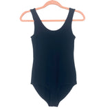 Gibson Look Black Round Neck Bodysuit NWT- Size XXS