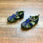 Pediped Kid's Navy and Green Sandals- Size 7.5-8 (Brand New Condition)