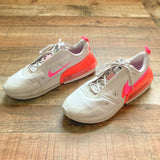 Nike Gray/Crimson Pink Air Max Sneakers- Size 8.5