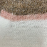 Shein Tan/Pink/White/Grey/Brown Cardigan- Size S (see notes)