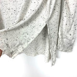 American Eagle White/Black Ribbed Top NWT- Size L