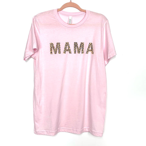 Bella Canvas Pink "Mama" Tee- Size M