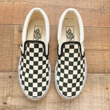 Vans Black/White Checker Slip On Sneaker- Size 7 (US Men 5.5)