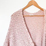 Sole Society Stretchy Pink Cardigan- Size OS