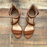 Scoop Cognac Sandal- Size 9 (Great Condition)