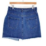 Daphnea Front Wrap Denim Skirt- Size M
