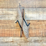 Michelle McDowell Animal Print Mule Slides- Size 9 (Great Condition)