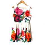 Gumuxi White Floral Dress- Size M
