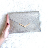 No Brand Silver Clutch/Handbag