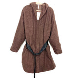 Fabletics Brown Air Fleece Coat NWT- Size 1X