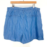 Madewell Pintuck Light Weight Denim Shorts- Size 32 (sold out online)