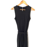 Banana Republic Black Modal Cropped Jumpsuit- Size 0