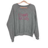 Project Social T Grey Reversible Crewneck Sweatshirt NWT- Size S