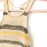 Line and Dot Open Knit Sweater Tank - Size S (we have matching skirt, see notes)