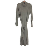 Evereve Light Gray Adelyn Turtleneck Midi Sweater Dress NWT- Size XL