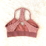 Carbon38 Mauve Eyelet Sports Bra - Size S (see notes!)