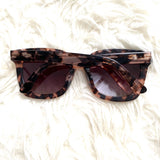 Diff Eyewear Carson Polarized Himalayan Tortoise Rose Sunglasses (LIKE NEW)