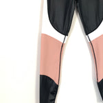 Alala Color Block Black, Pink, and White Leggings- Size XS (Inseam 25”)
