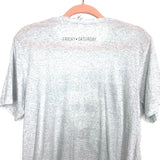 Bella + Canvas Light Grey Heathered "Oh My God, You Look Like The Fourth Of July" Graphic T-Shirt- Size M