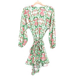 Emily McCarthy Floral Printed Braided Rope Swing Dress NWT- Size XS (sold out online)