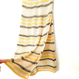 Line and Dot Open Knit Front Slit Skirt- Size M (we have matching top, sold out online)