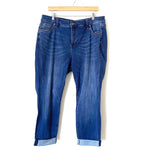 Kut From The Kloth Dark Wash Denim Capris- Size 16W (Inseam 26”)