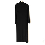 Norma Kamali Black Turtleneck Maxi Dress- Size M (see notes)