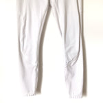 Lululemon White Legging with Side Pocket and Small Breathable Holes- Size 6 (Inseam 23.5")