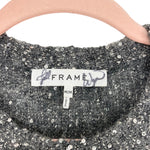Frame AUTOGRAPHED Grey Sequins Wool Blend Sweater- Size M