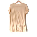 Blair Maxwell Solid Peach Top- Size M/L