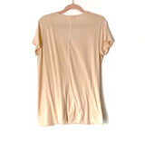 Blair Maxwell Solid Peach Top- Size M/L