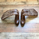 Old Gringo Brown Western Style with Cowboy Boots- Size 6 (see notes)