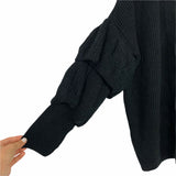 Top Shop Black Tiered Sleeve Cardigan- Size US 2