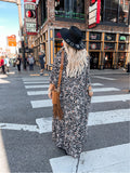 No Brand (Glitzy Bella) Black Wool "Howdy" Adjustable Inner Tie Gambler Hat- Size 57 cm (LIKE NEW)