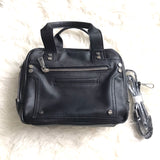 Urban Expressions Black Handbag with Crossbody Strap (like new!)