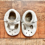 Bird Rock Baby White Leather Mary Janes- Size 3