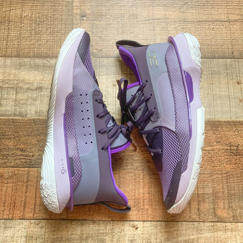 Under Armour Purple Stephen Curry Collection Sneakers- Size 9 (Great Condition)