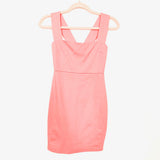 Blue Blush Coral Bodycon Mini Dress NWT- Size S