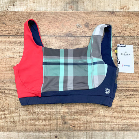 K Swiss Eleven By Venus Williams School Spirit Plaid Sports Bra NWT- Size S (we have matching top and leggings)